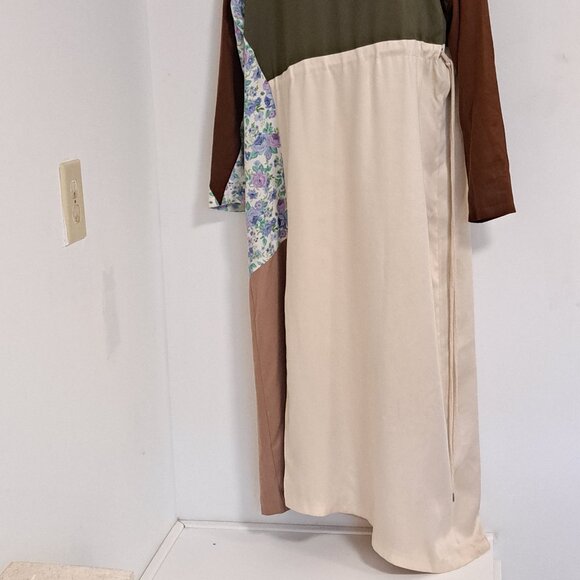 Walk of Shame Long Sleeve Maxi Dress Misses Size Medium - Picture 2 of 12